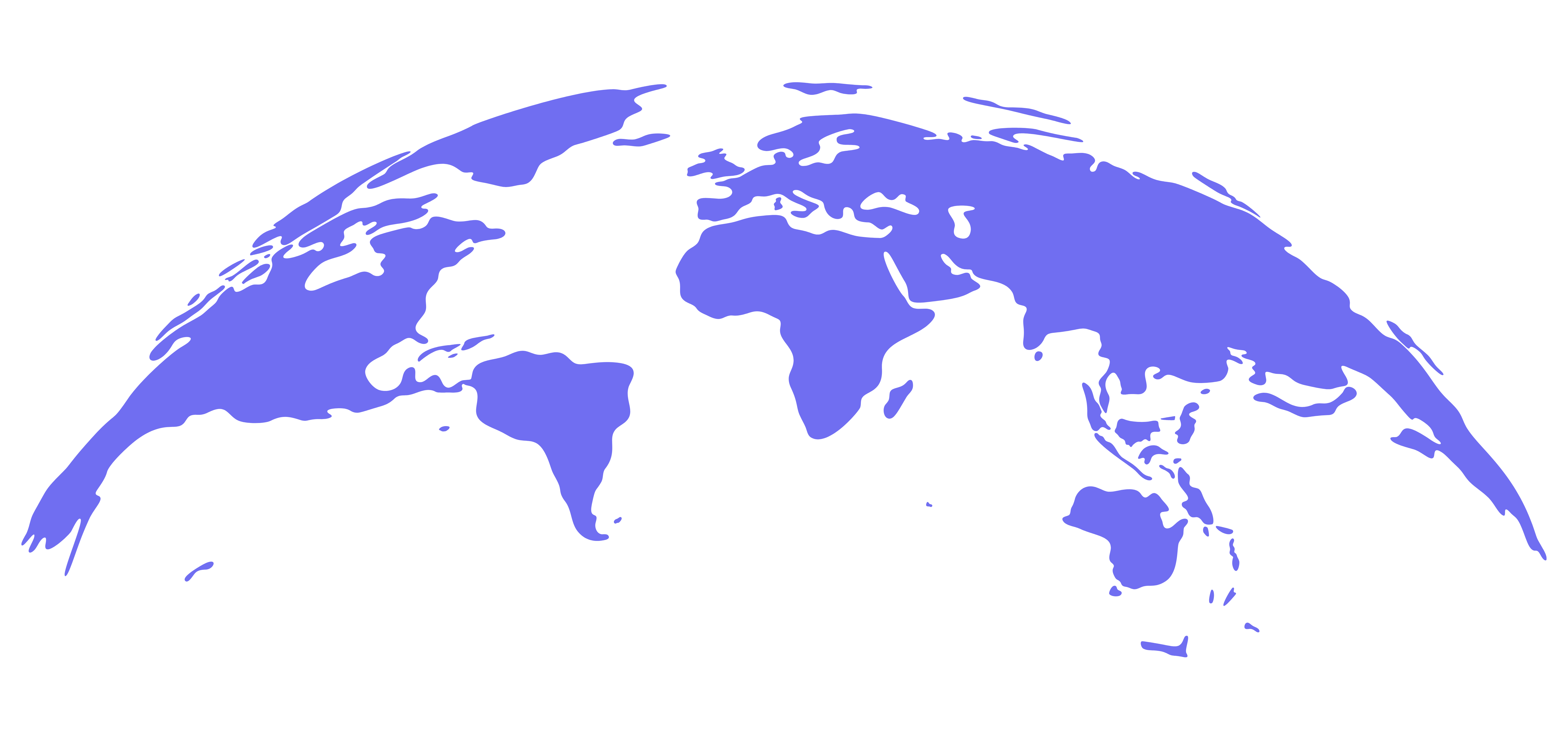 Worldwide Hosting Locations Map